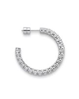 Orecchini John Richmond Donna in Titanio Diamante Lab Grown JRETE09WW- - JRETE09WW-